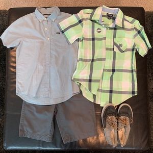 Boys summer casual dress outfit